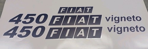 Kit adesivi decalcomanie - kit, fiat
