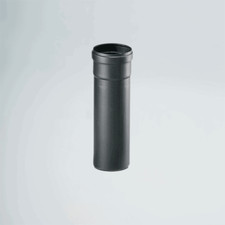 TUBO LINEA NERO PELLETS 250mm