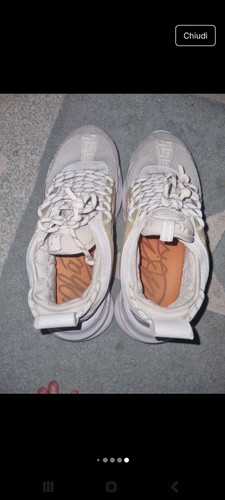 Versace chain reaction white - versace,