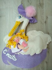Fiocco nascita bimba con - fiocco,