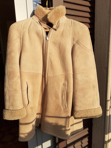 Giaccone montone rovesciato - giaccone,