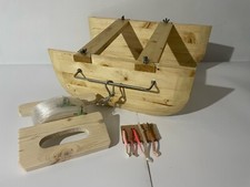 Barchino Divergente per traina da riva COMPLETO (Bulloneria INOX) Scannetto