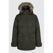 Giacca parka lunga con