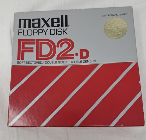 Floppy disk maxell - floppy,