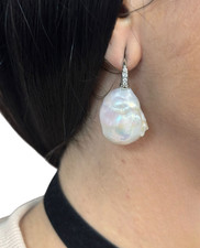 1 Paio Orecchini Perla