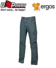 U-Power RUST Jeans TRAFFIC Pantaloni da Lavoro Denim Tasconi 💣PREZZO OUTLET 💥