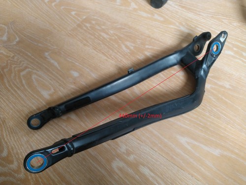 Supporto catena lega - catena, trek