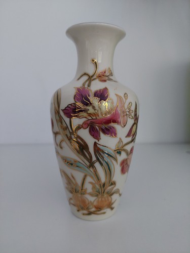 Vase faience zsolnay hongrie - vase,
