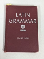 latin grammar for high schools