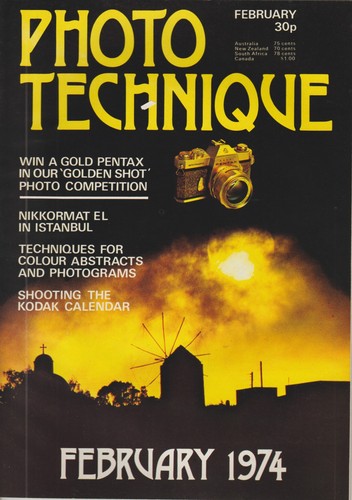 Photo technique february 1974 - technique,