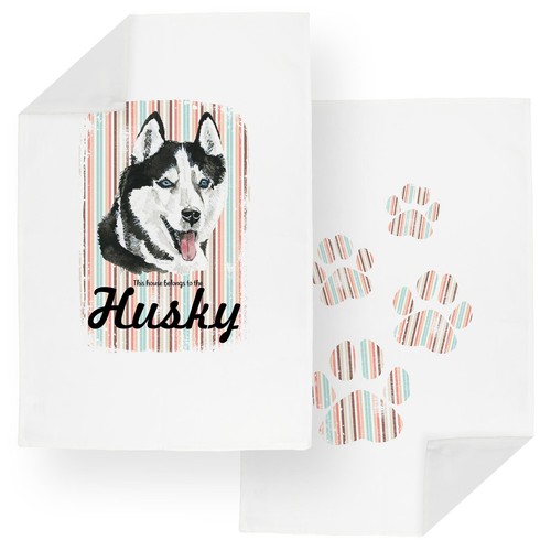 Set asciugamani tè - set, husky