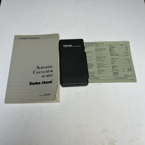 Radio shack 4025 - radio, ec-4025