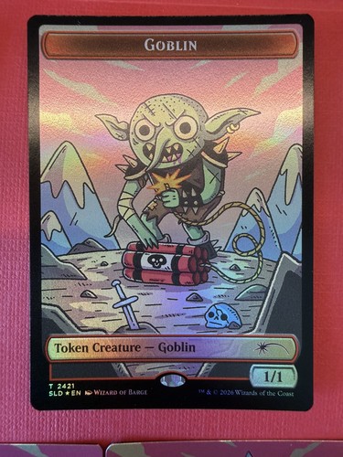 Mtg secret lair goblin storm - secret,
