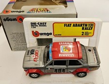 BURAGO ITALIA 0145 FIAT ABARTH 131 RALLY  - 1/24 - ORIGINAL MINT BOX