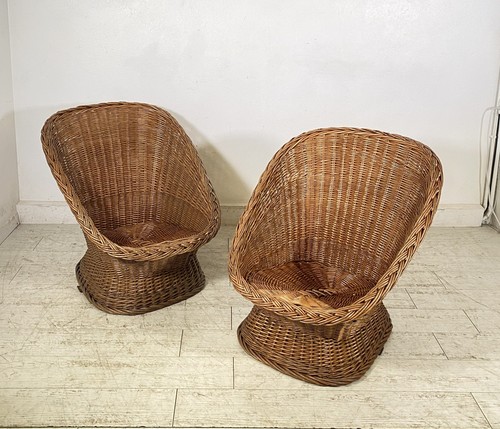 Coppia poltrona vintage - poltrona,