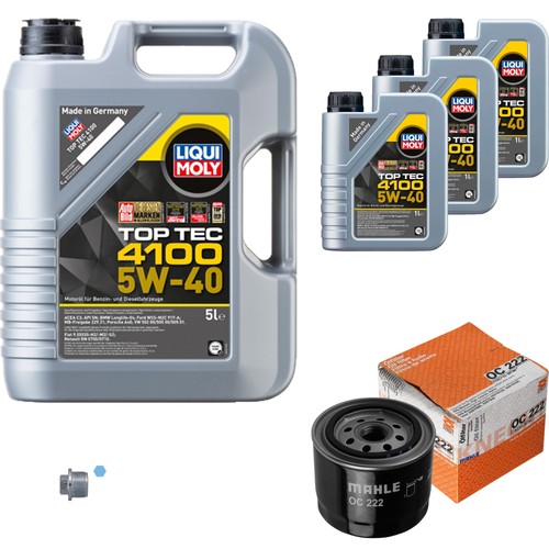 Filtro olio mahle liqui - 8, l