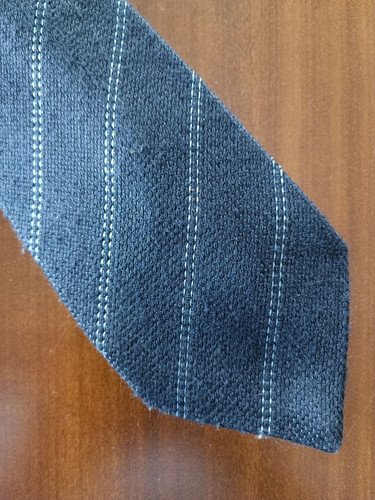 Zanolini wool silk tie made - zanolini, wool-silk