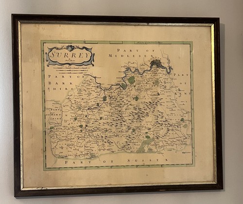 Mappa vintage incorniciata - , del