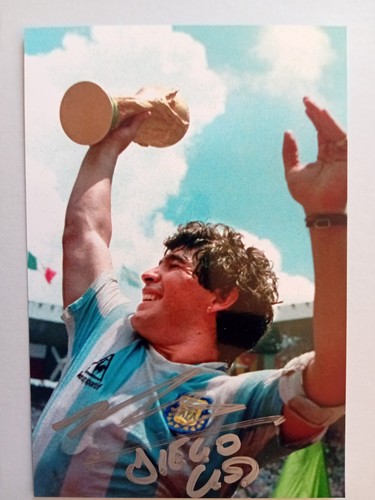 Foto firmata diego maradona - foto,