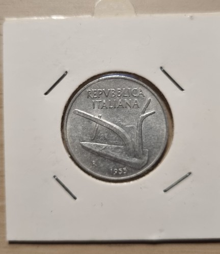 Lire spiga 1955 - lire, repubblica