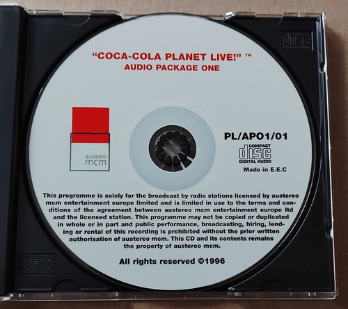 Coca cola planet live audio - planet,