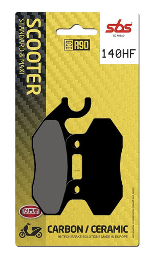 Sbs 140hf brake pad - brake,