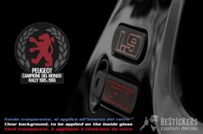 1 ADESIVO Peugeot 205 rallye 1.3 GTI 1.6 1.9 T16 campione mondo rally 1985 1986