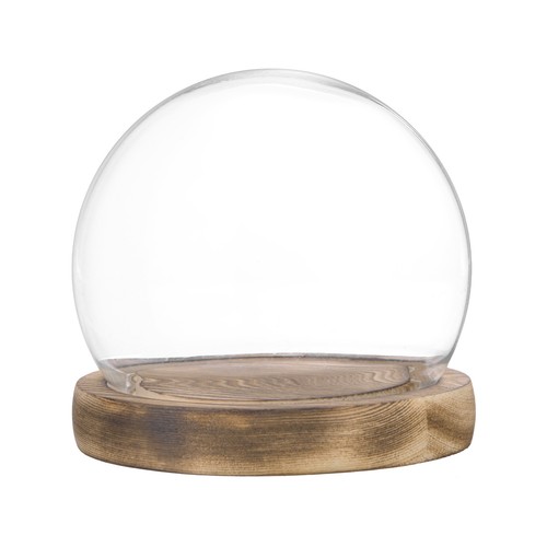 Cloche cupola vetro d3 9in - cupola, d3.9in