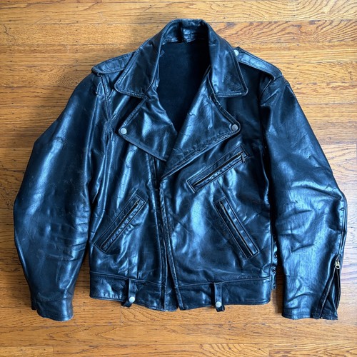 Giacca moto pelle cavallo - pelle, di