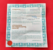 ROLEX 15210 Warranty