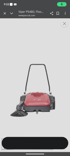 Spazzatrice spinta viper ps - spazzatrice,