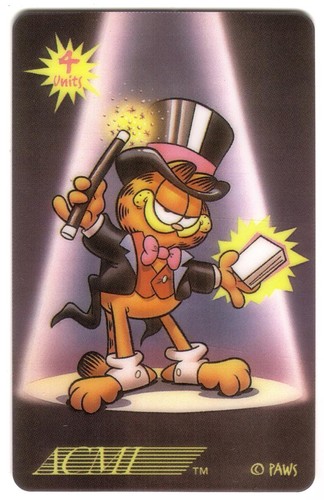 Garfield mago con top - mago,