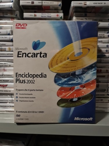 Vintage microsoft encarta - microsoft,