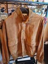 Giubbino Renna /camoscio Color Cuoio XXL