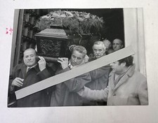 FOTOGRAFIA FUNERALI DI COSTANTINO GIRARDENGO -CICLISMO con Alfredo Binda - 1978