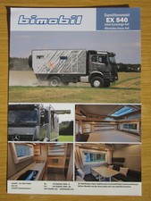 Brochure Bimobil EX 540 Iveco