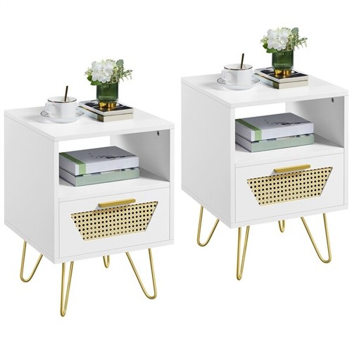 Comodino legno decorati in - legno,