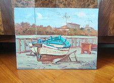 Renzo Guidugli olio su tavola 30x40