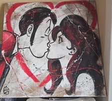 Quadro Su Tela Dipinto A Mano