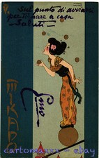 Raphael Kirchner Postcard - "Mikado" - K027