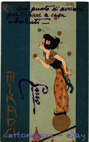 Raphael kirchner postcard - kirchner,