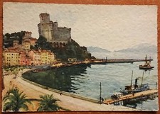 Lerici (La Spezia). Veduta - Disegno di Aldo Raimondi.