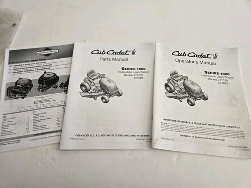 Cub cadet lt1018 lt1022 - cadet,