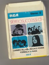 NADA-CARMEN VILLANI-FORMULA TRE RICCHI E POVERI RARA STEREO 8‎–STEREOSUCCESSI 4