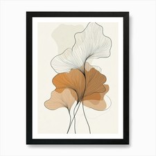 Line Drawing Of A Leaf 30 Art