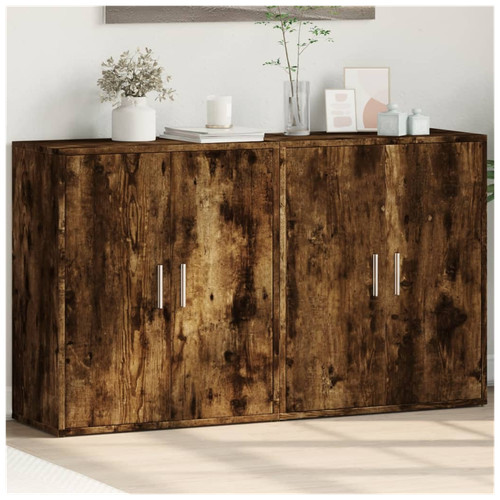 Credenza rovere fumè legno - credenza,