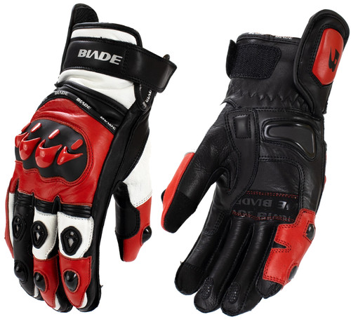 Blade guanti moto pelle estivi - moto,