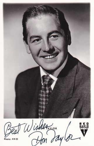 Don taylor autografo - don,