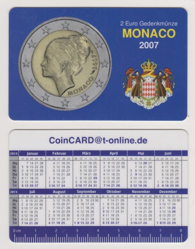 Euro commemorativi monaco - 2,