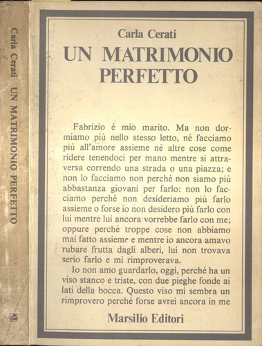 Matrimonio perfetto - perfetto.,